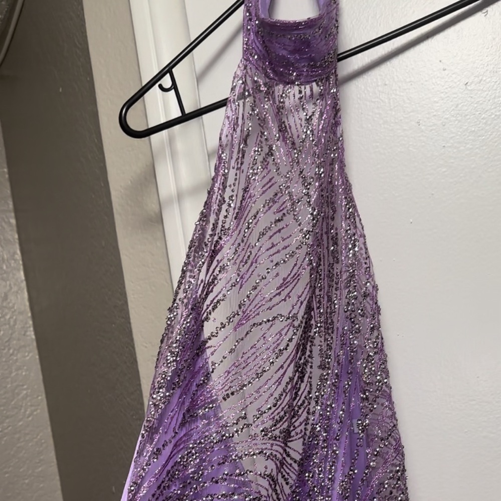 King of styles purple dress.